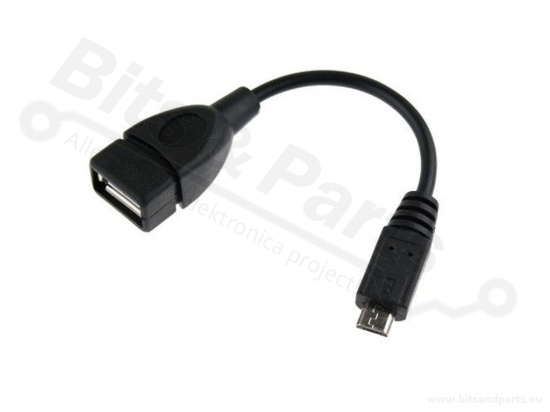 USB connection cable OTG USB B micro